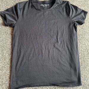 Outdoor Voices Black Short Sleeve Crew Tee